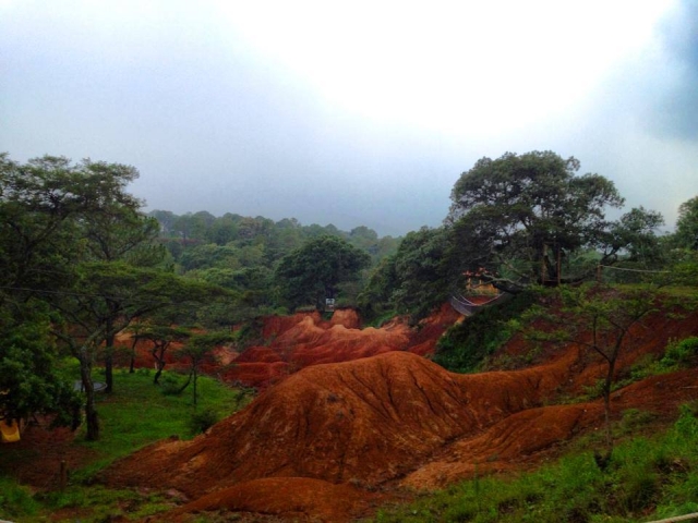 Un parque de aventura